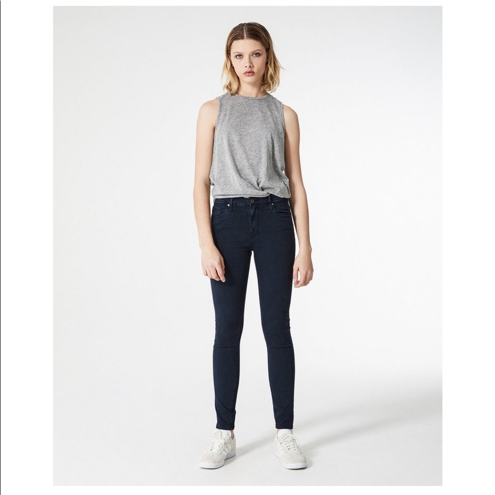AG FARRAH HIGH RISE SKINNY ANKLE JEANS